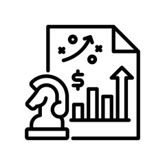Business Strategy line icon