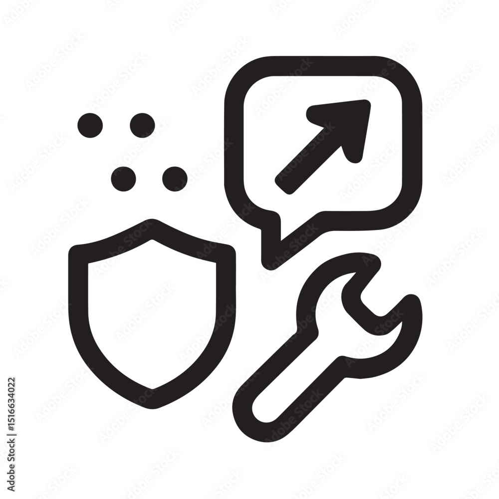 Poster cybersecurity and enhancement: a symbol of data protection, innovation, and solutions within a digit