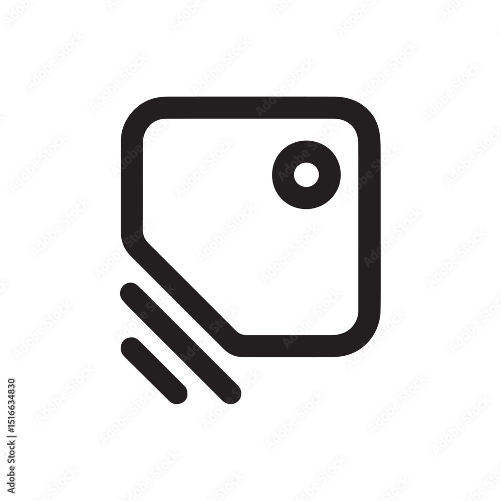 Poster abstract app icon: a minimalist icon design showcases a sleek and modern style, perfect for use in a