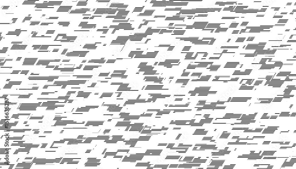 Poster black and white abstract and grunge lines pattern for modern and sporty background or jersey design.