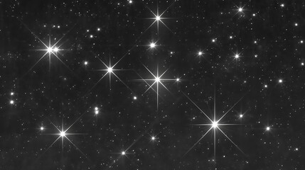 Starry Night Sky Background