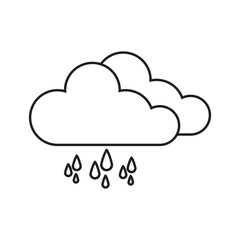 rainy weather icon