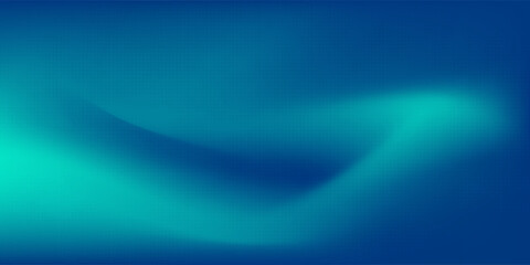 Fototapeta premium Blue-green gradient studio room, abstract background pattern, walls and floor reflect neon lights, dark tones and feel speed of digital technology connected blue-green background. Future technology.