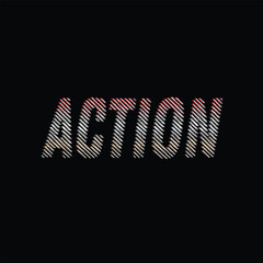 Action Dynamic Typography for Impactful Branding