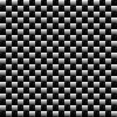 Dark black Geometric grid Carbon fiber background Modern dark abstract texture.