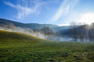 Paysage du Parc naturel régional du Haut-Jura