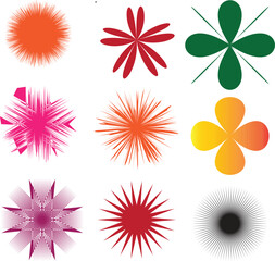 Flowers Design New print eps