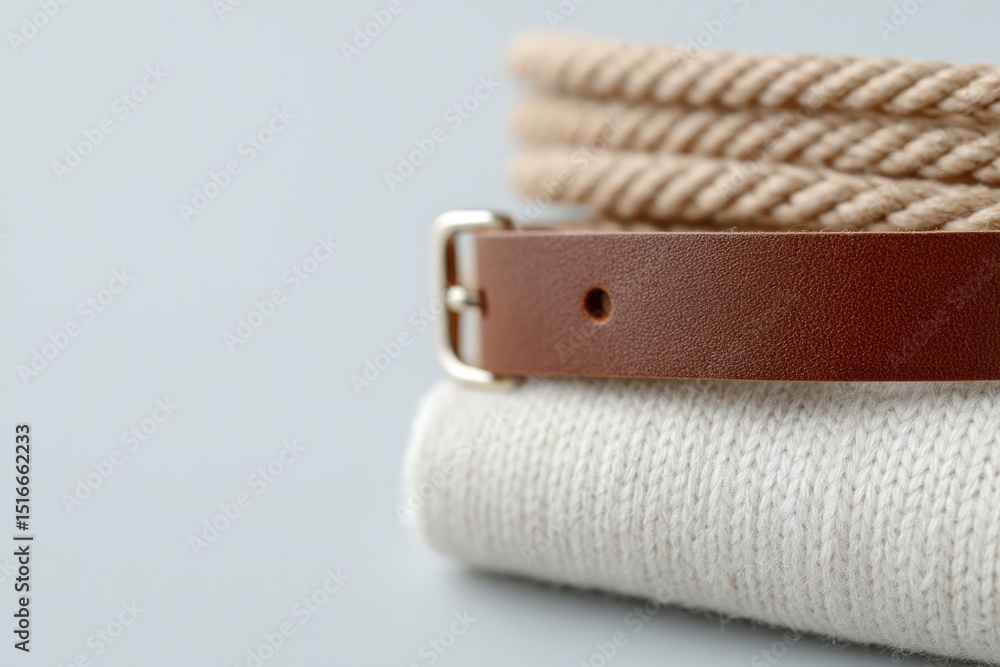 Poster minimalistic display of pet store essentials and accessories neatly arranged on clean surface allowi