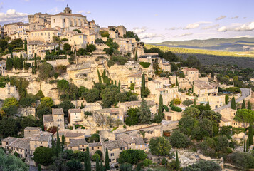 Fototapeta premium Gordes rooftops