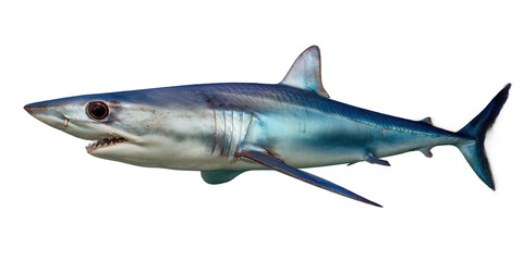Fototapeta premium Majestic Blue Shark A Stunning Marine Predator