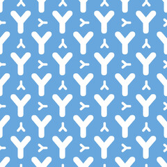 seamless pattern isolated on blue background 