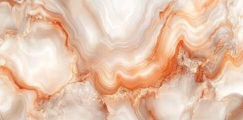 Seamless soft beige marble texture background.