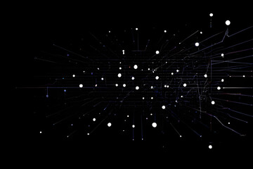 abstract background with stars