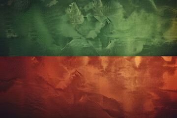 grunge flag of the republic