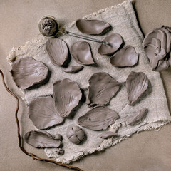 Creating a Clay Flower
