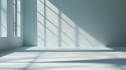 Obraz premium Minimalist gradient surface with abstract negative space, embodying simplicity and modern elegance