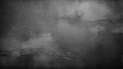 Elegant black background vector illustration with vintage distressed grunge texture, Natural patterns for design art work. Stone cement wall texture background.