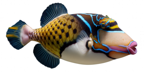 Vibrant Humbug Triggerfish A Stunning Underwater Jewel
