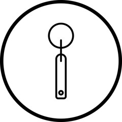 Pizza Cutter line icon style