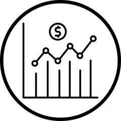 Analytics Line Icon Style