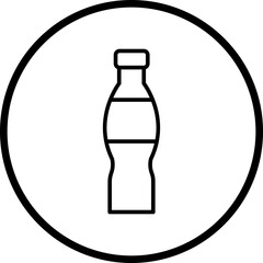 Soda Line Icon Style