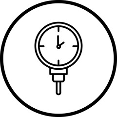 Gauge Line Icon Style