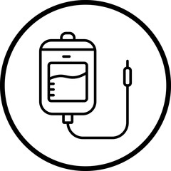 Perfusion Line Icon Style