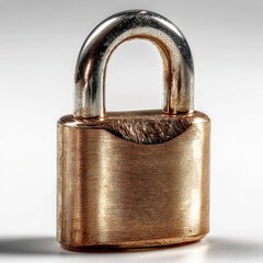 Financial Security in Online Banking Trust Symbolized by a Padlock Icon in a Digital Environment
