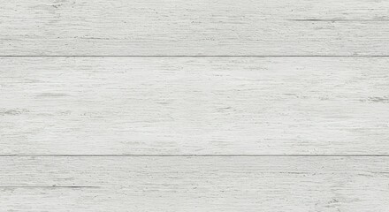 Obraz premium White old wood. Wooden planks vintage background. White, shabby, weathered wood background with copy space for text, design. Wide banner