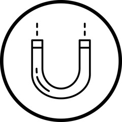 Magnet Line Icon Style