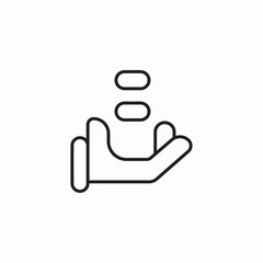 atm calendar icon sign vector