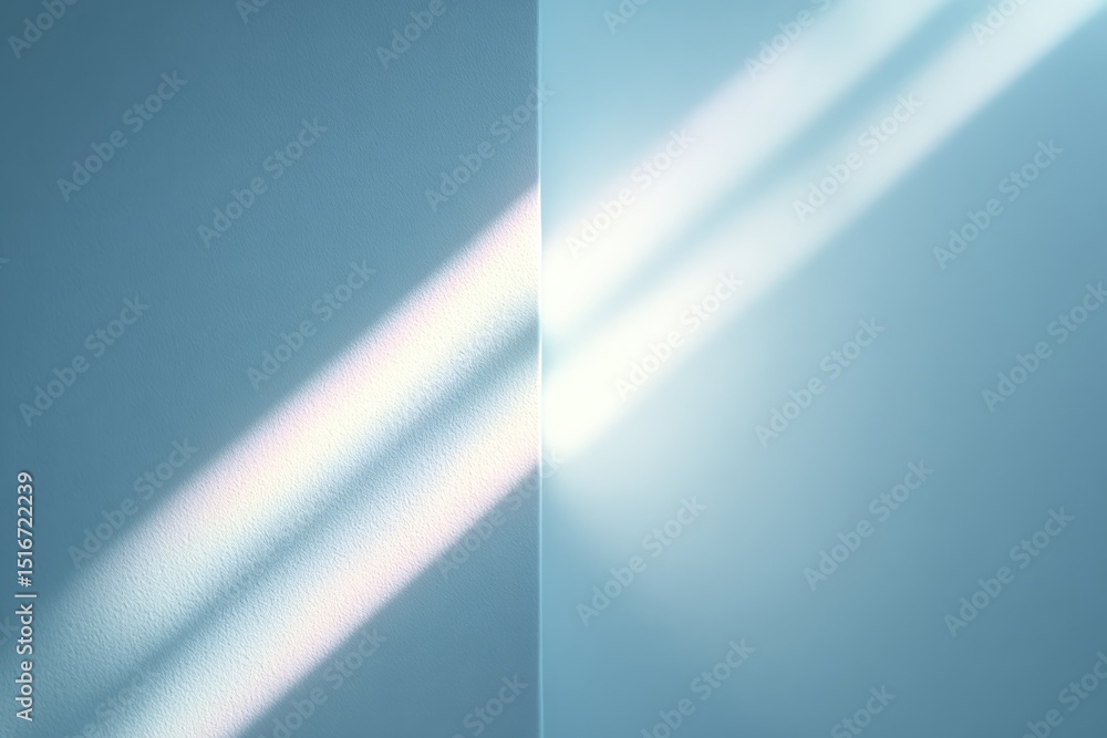 Poster subtle interplay of light and shadow on white wall highlighting hidden patterns with minimalistic fl