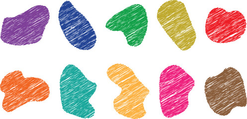 Hand-Painted Watercolor Vector Elements – Color Splash and Brush Decoration Set for Digital Designers