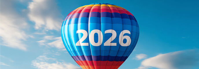 2026 hot balloon, AI generated