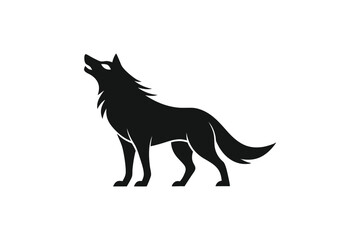 wolf-silhouette-logo-icon--howling-predator-sign--.eps