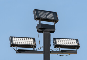 The Stadium Spot-light tower on white