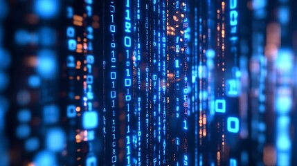 Abstract digital binary code