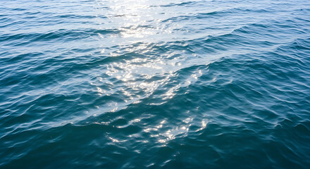 Fototapeta premium Sunlight shimmering on the ocean surface