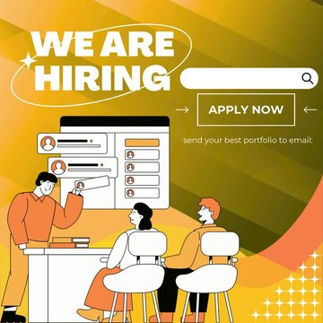 Dynamic Hiring Feed Post Animation Perfect for Instagram and LinkedIn