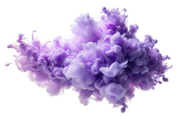 A mesmerizing cloud of swirling purple smoke, creating an ethereal and artistic ambiance, perfect for backgrounds or creative projects.