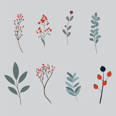 Flower Silhouette Vector and Outline Templates