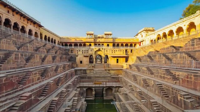 Chand Baori of Abhaneri, in India.