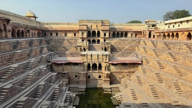 Chand Baori of Abhaneri, in India.