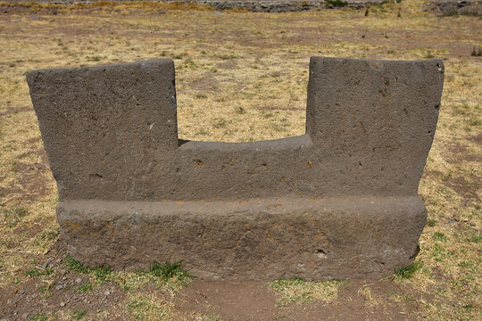 the Fertility Temple in Puno- Inca Uyo-Peru, where ancient stone phalluses stand as symbols of life, fertility, and ancestral Andean beliefs. Chucuito 