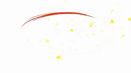 Positive affirmation animation of a cartoon lettering with thumbs up, congratulation graphics