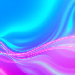 Obraz premium 오로라홀로그램배경_파랑분홍그라데이션