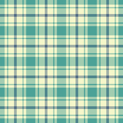 Male vector check texture, hotel background fabric plaid. Order seamless textile pattern tartan in pastel and light colors.
