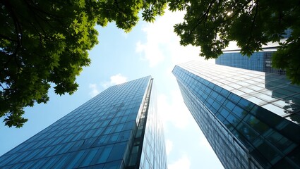 Sky-High Sustainability Modern Architecture Reaching for Greener Horizons