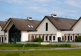 Contemporary Architecture with Natural Roofing