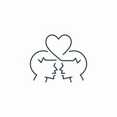 lovers partners icon sign vector